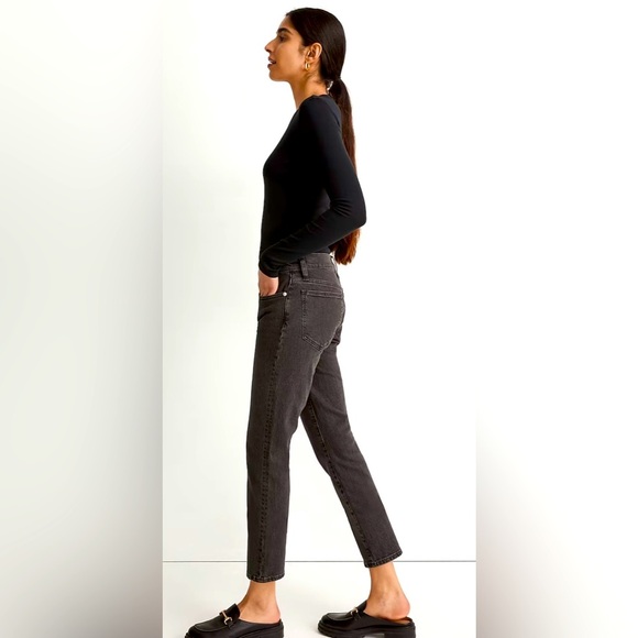 NEW MADEWELL- The Perfect Vintage Low Rise in Black - Picture 3 of 9